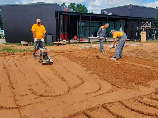 Подготовка участка под гараж