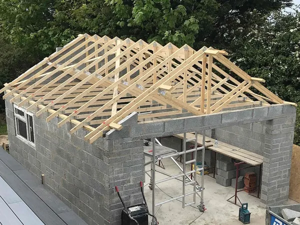 Крыша гаража