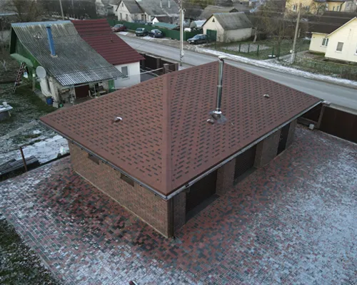 Отдельно стоящий гараж